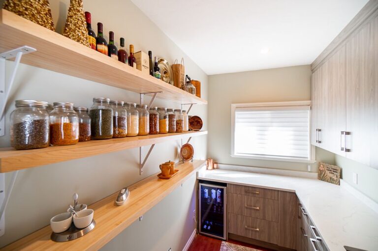 Custom kitchen pantry